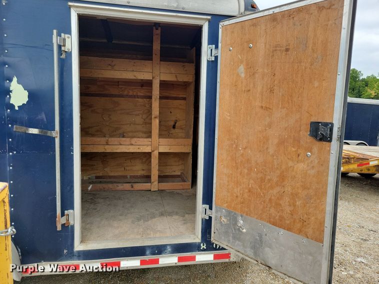 image for item DR4424 2012 Doolittle enclosed cargo trailer