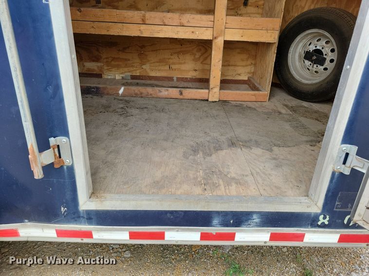 image for item DR4424 2012 Doolittle enclosed cargo trailer