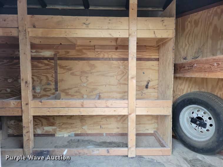 image for item DR4424 2012 Doolittle enclosed cargo trailer