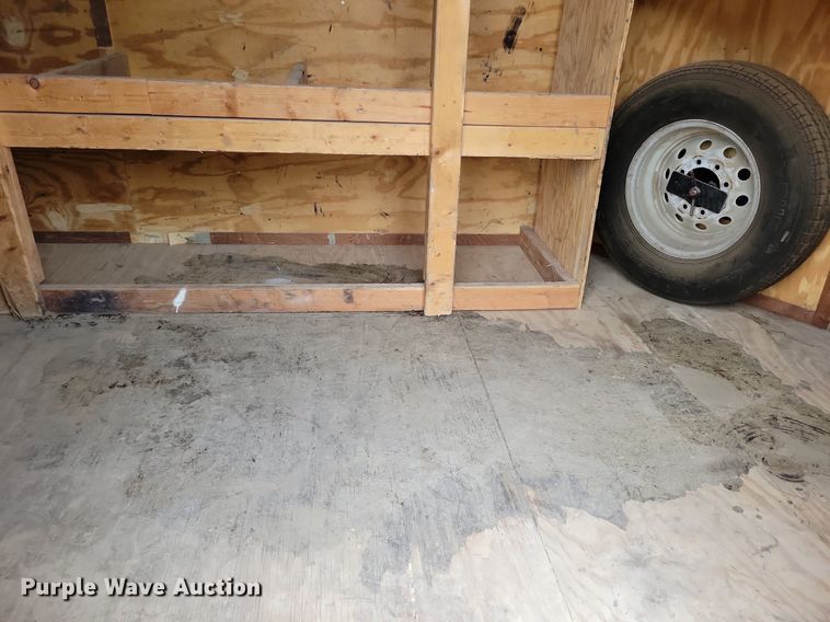 image for item DR4424 2012 Doolittle enclosed cargo trailer