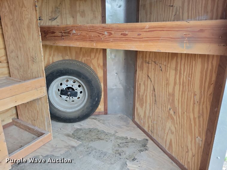 image for item DR4424 2012 Doolittle enclosed cargo trailer