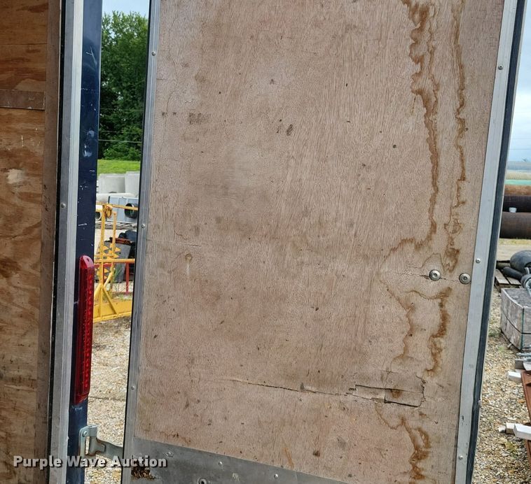 image for item DR4424 2012 Doolittle enclosed cargo trailer