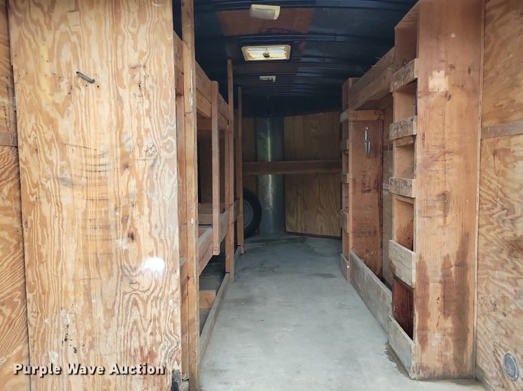 image for item DR4424 2012 Doolittle enclosed cargo trailer