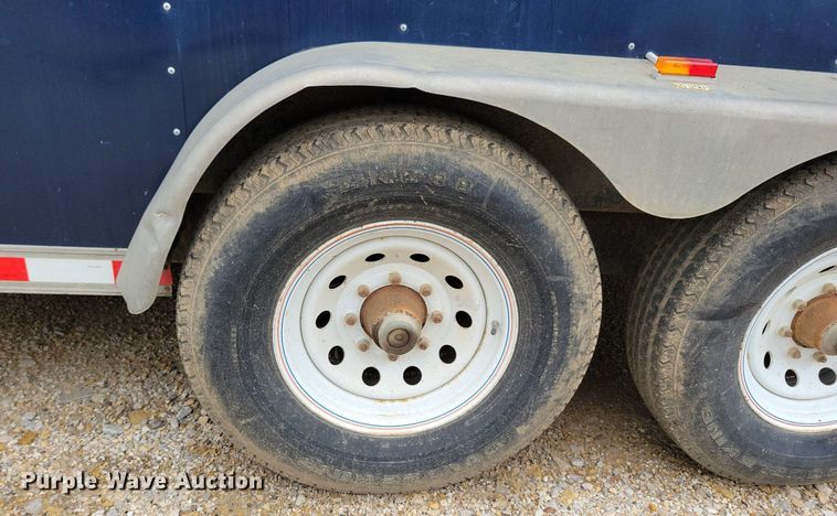 image for item DR4424 2012 Doolittle enclosed cargo trailer