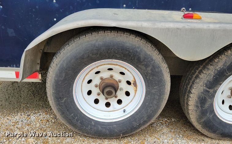 image for item DR4424 2012 Doolittle enclosed cargo trailer