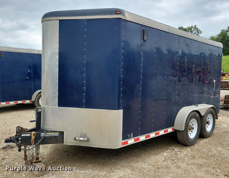 image for item DR4425 2012 Doolittle enclosed cargo trailer