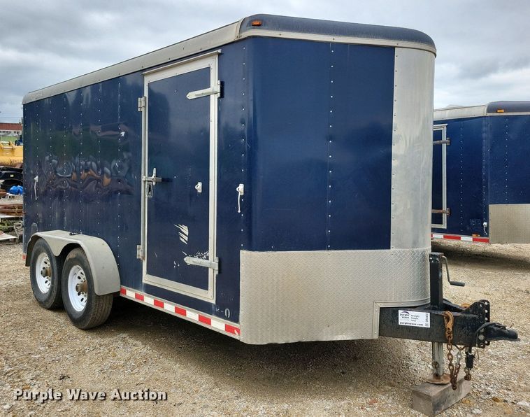 image for item DR4425 2012 Doolittle enclosed cargo trailer