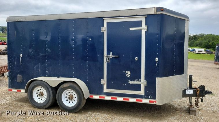 image for item DR4425 2012 Doolittle enclosed cargo trailer