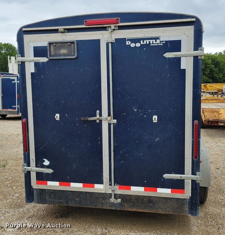 image for item DR4425 2012 Doolittle enclosed cargo trailer