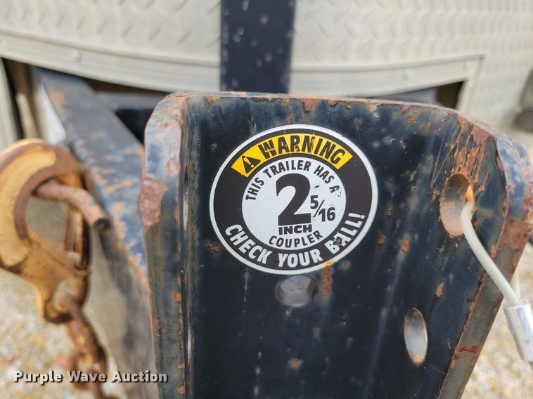 image for item DR4425 2012 Doolittle enclosed cargo trailer