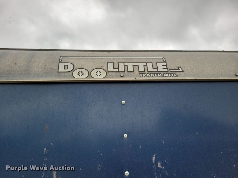 image for item DR4425 2012 Doolittle enclosed cargo trailer