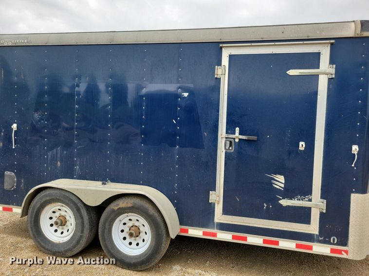 image for item DR4425 2012 Doolittle enclosed cargo trailer