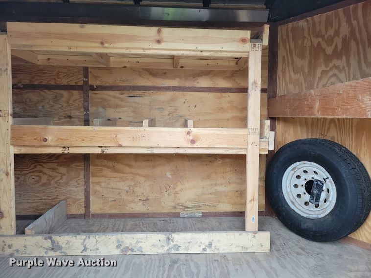 image for item DR4425 2012 Doolittle enclosed cargo trailer