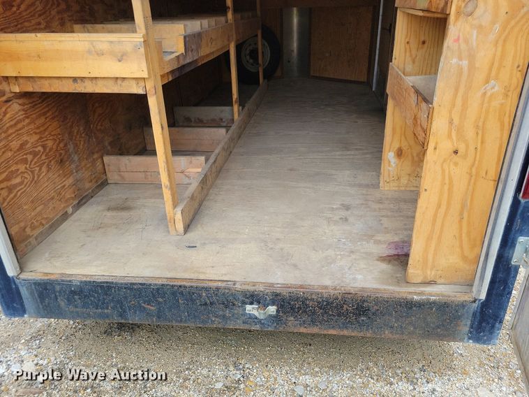 image for item DR4425 2012 Doolittle enclosed cargo trailer