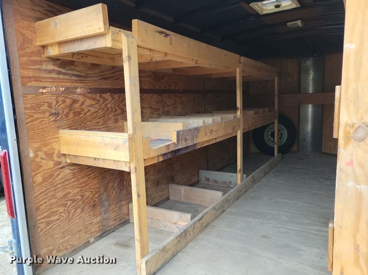 image for item DR4425 2012 Doolittle enclosed cargo trailer