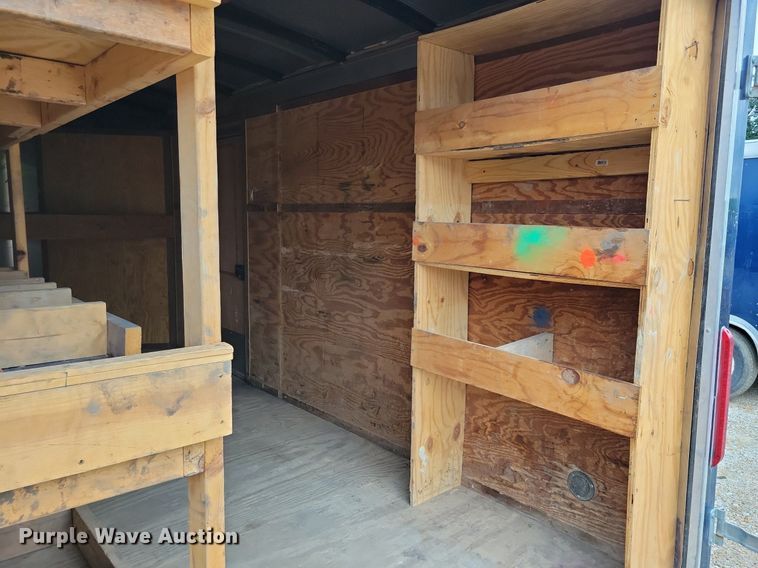 image for item DR4425 2012 Doolittle enclosed cargo trailer