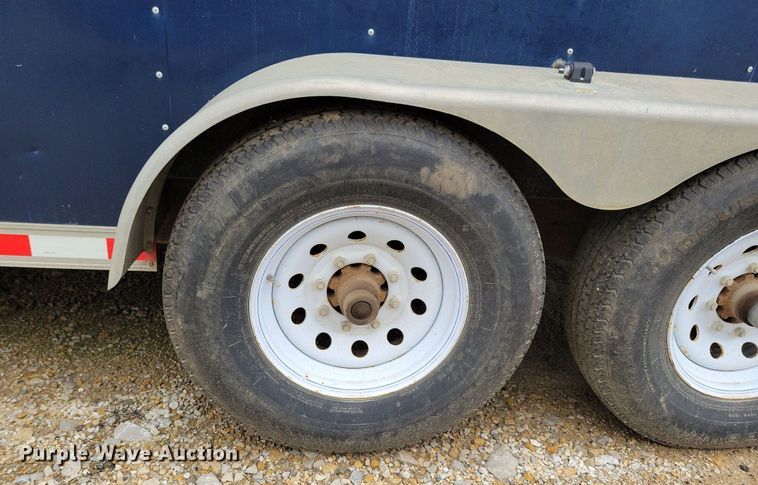 image for item DR4425 2012 Doolittle enclosed cargo trailer