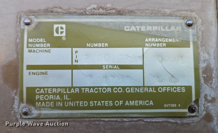 image for item DR8722 1990 Caterpillar  225B LC excavator