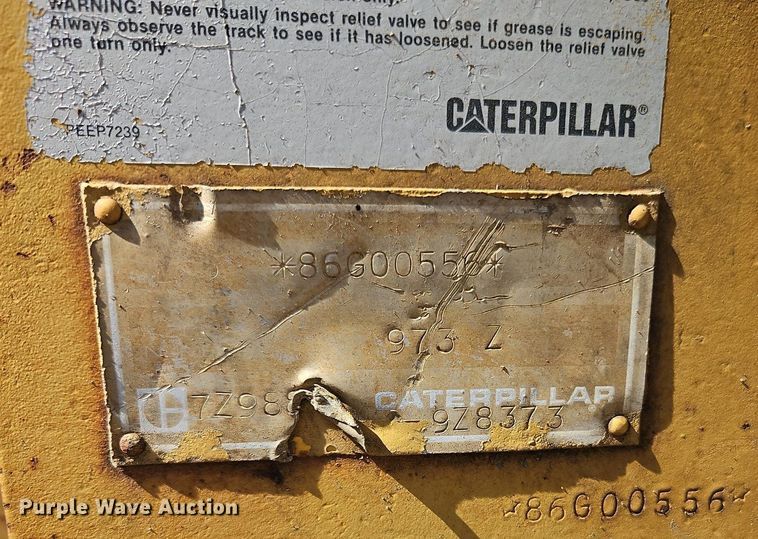 image for item DR8737 1988 Caterpillar  973 Z track loader