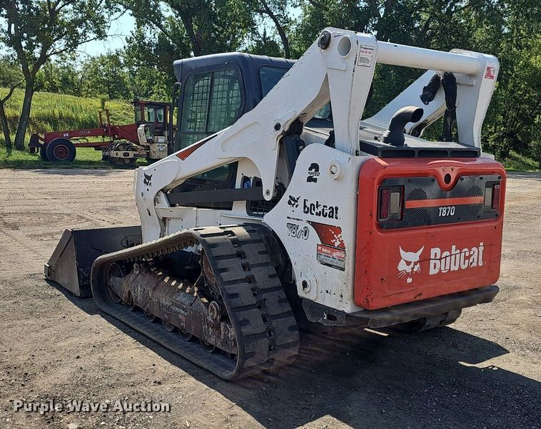 image for item DS4655 2018 Bobcat T870 tracked skid steer loader