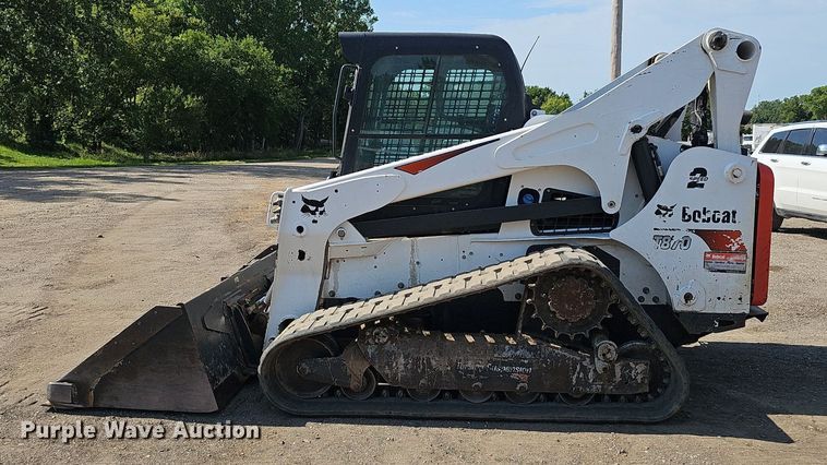 image for item DS4655 2018 Bobcat T870 tracked skid steer loader