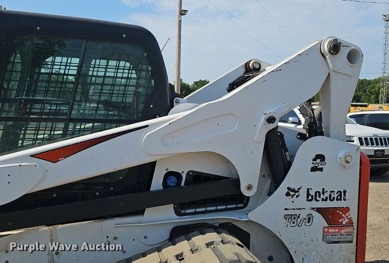 image for item DS4655 2018 Bobcat T870 tracked skid steer loader