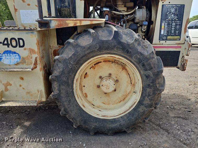 image for item DS4656 1988 Ingersoll Rand SD40D single drum vibratory roller