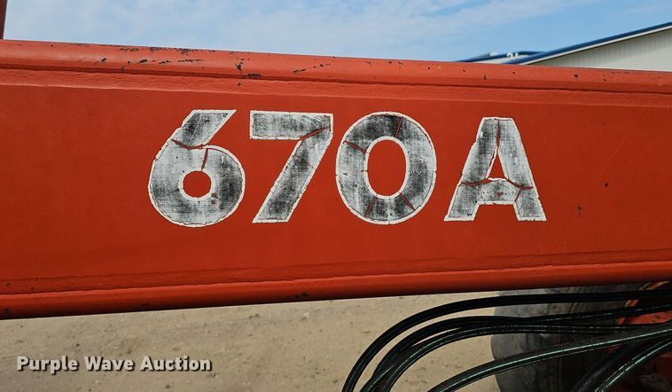 image for item DS4657 1985 John Deere 670A motor grader