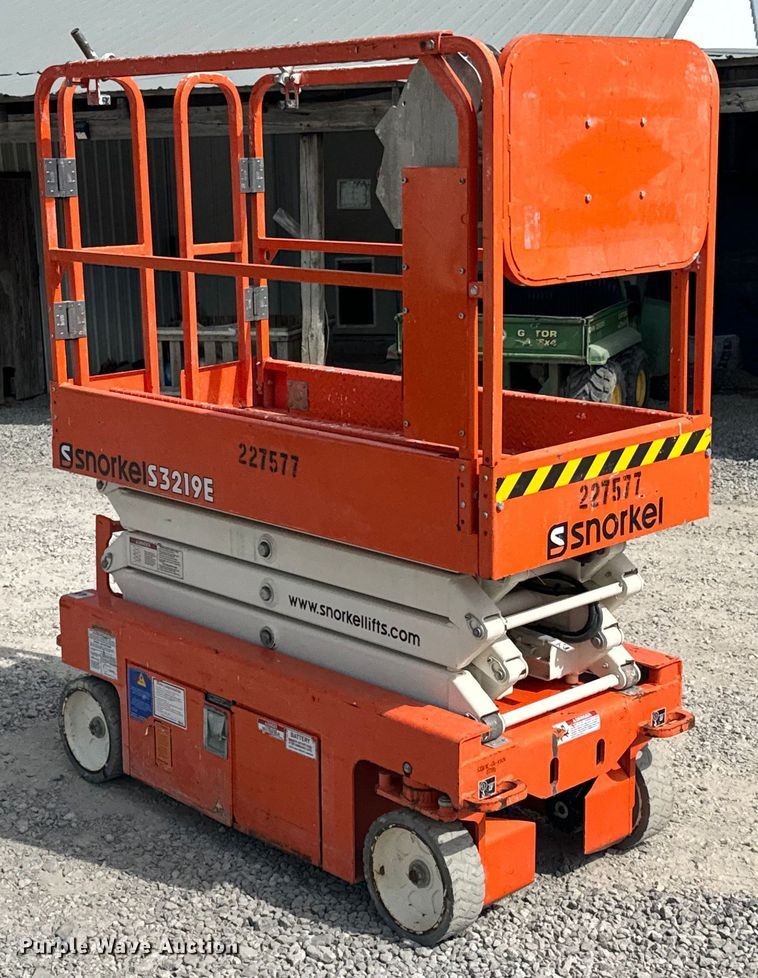 image for item DX1011 2019 Snorkel S3219E scissor lift