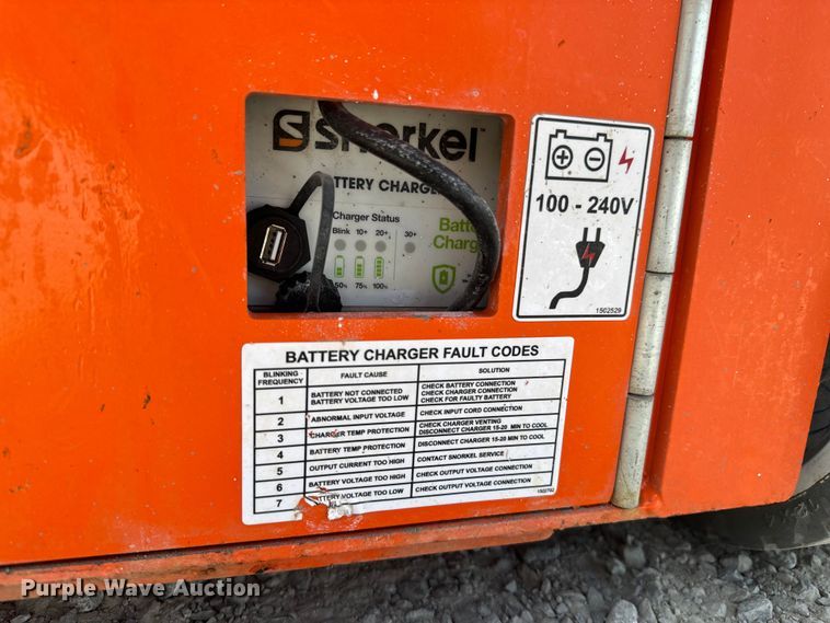 image for item DX1011 2019 Snorkel S3219E scissor lift