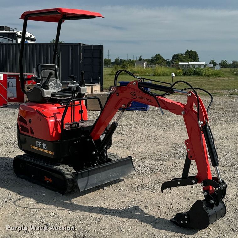 image for item DX1017 2024 FF Industrial FF15 mini excavator