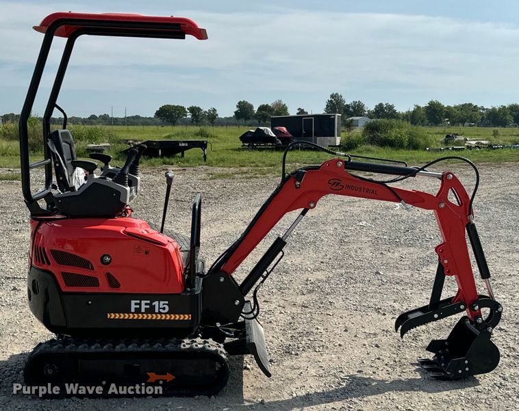 image for item DX1017 2024 FF Industrial FF15 mini excavator
