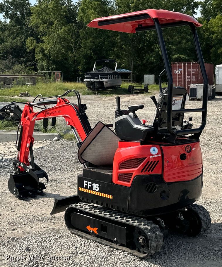image for item DX1017 2024 FF Industrial FF15 mini excavator