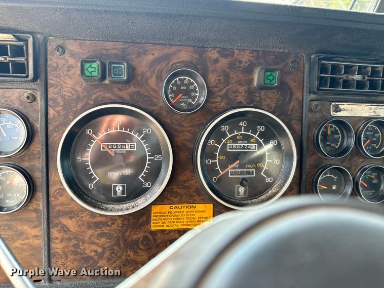 image for item DX1033 1994 Kenworth W900B dump truck