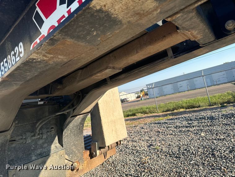 image for item DX3516 1986 Trail King 1552-4800 lowboy equipment trailer