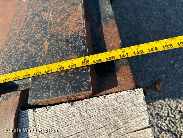 image for item DX3516 1986 Trail King 1552-4800 lowboy equipment trailer