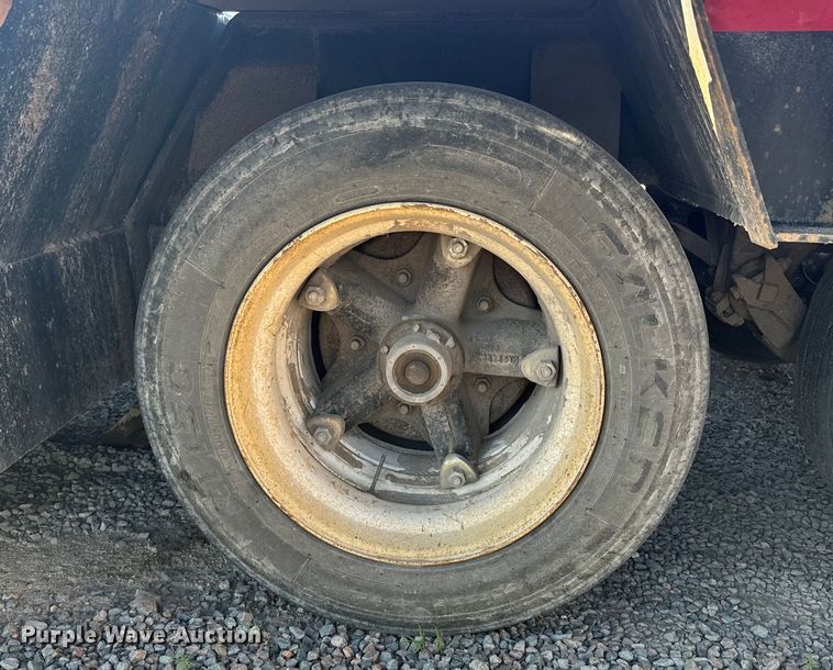 image for item DX3516 1986 Trail King 1552-4800 lowboy equipment trailer