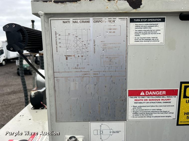 image for item EG0832 2012 Western Star crane truck