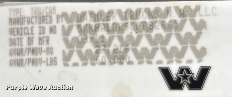 image for item EG0832 2012 Western Star crane truck