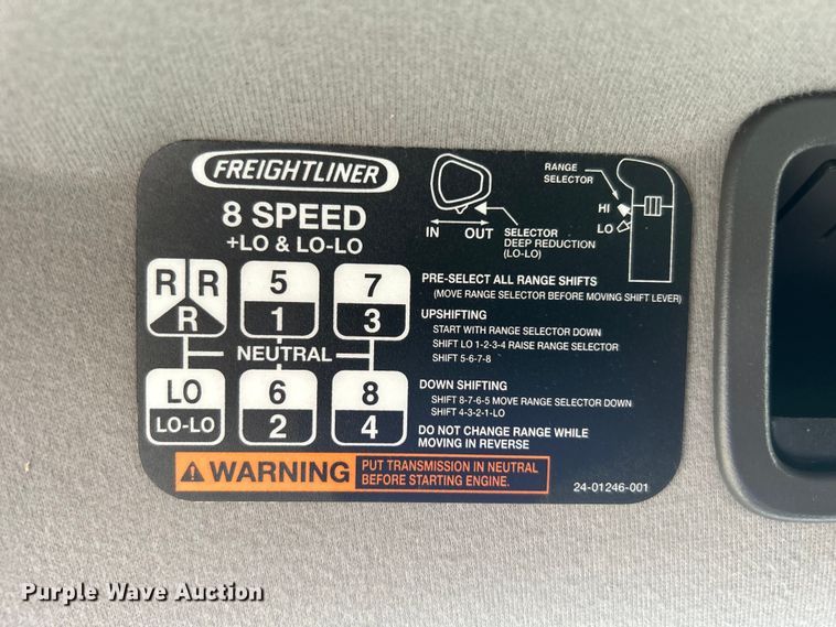 image for item EG0841 2012 Freightliner  Businesss Class M2 dump truck