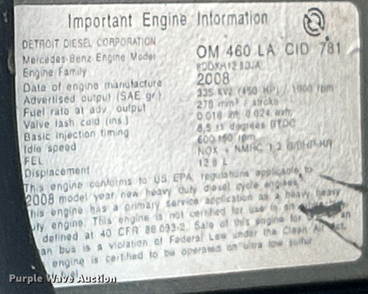 image for item EG0861 2010 Freightliner  Business Class M2 utility / service truck