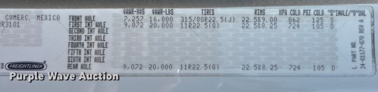 image for item EG0861 2010 Freightliner  Business Class M2 utility / service truck