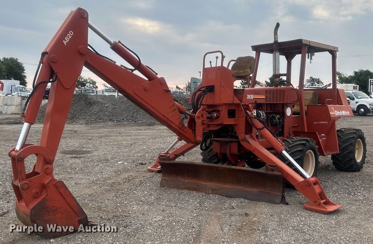 image for item EG0884 1998 Ditch Witch 7610 trencher