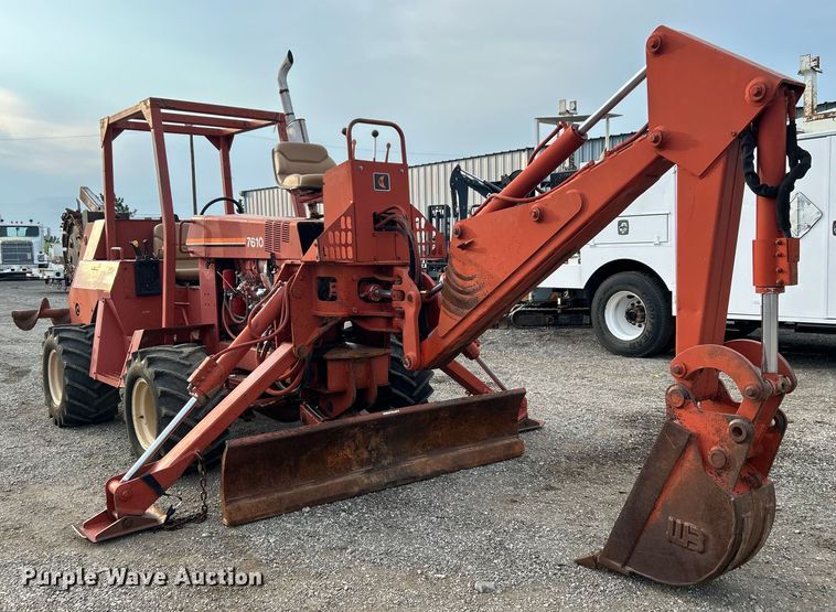 image for item EG0885 1997 Ditch Witch 7610 trencher