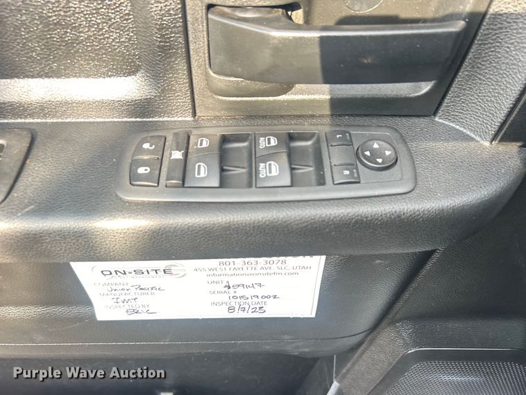 image for item EG0886 2019 Dodge  Ram 5500HD Crew Cab utility / service truck