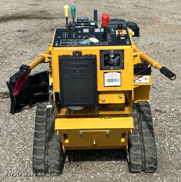 image for item EG0889 2017 Vermeer RTX130 trencher
