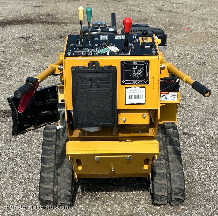 image for item EG0889 2017 Vermeer RTX130 trencher