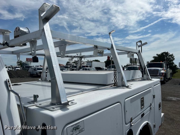 image for item EG0893 2010 Chevrolet Silverado 3500HD Ext. Cab utility bed pickup truck