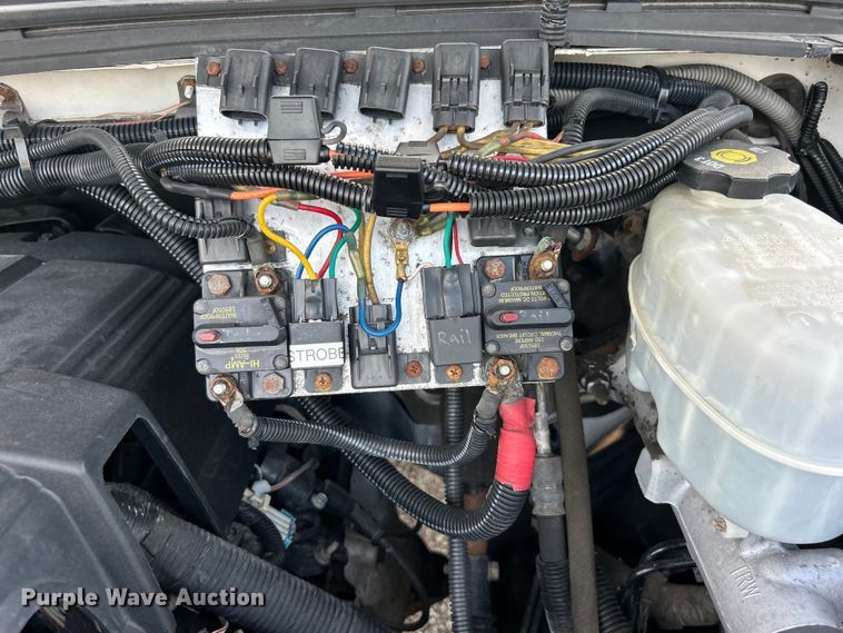 image for item EG0893 2010 Chevrolet Silverado 3500HD Ext. Cab utility bed pickup truck