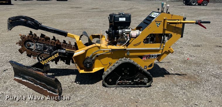 image for item EG0899 2017 Vermeer  RTX130 trencher